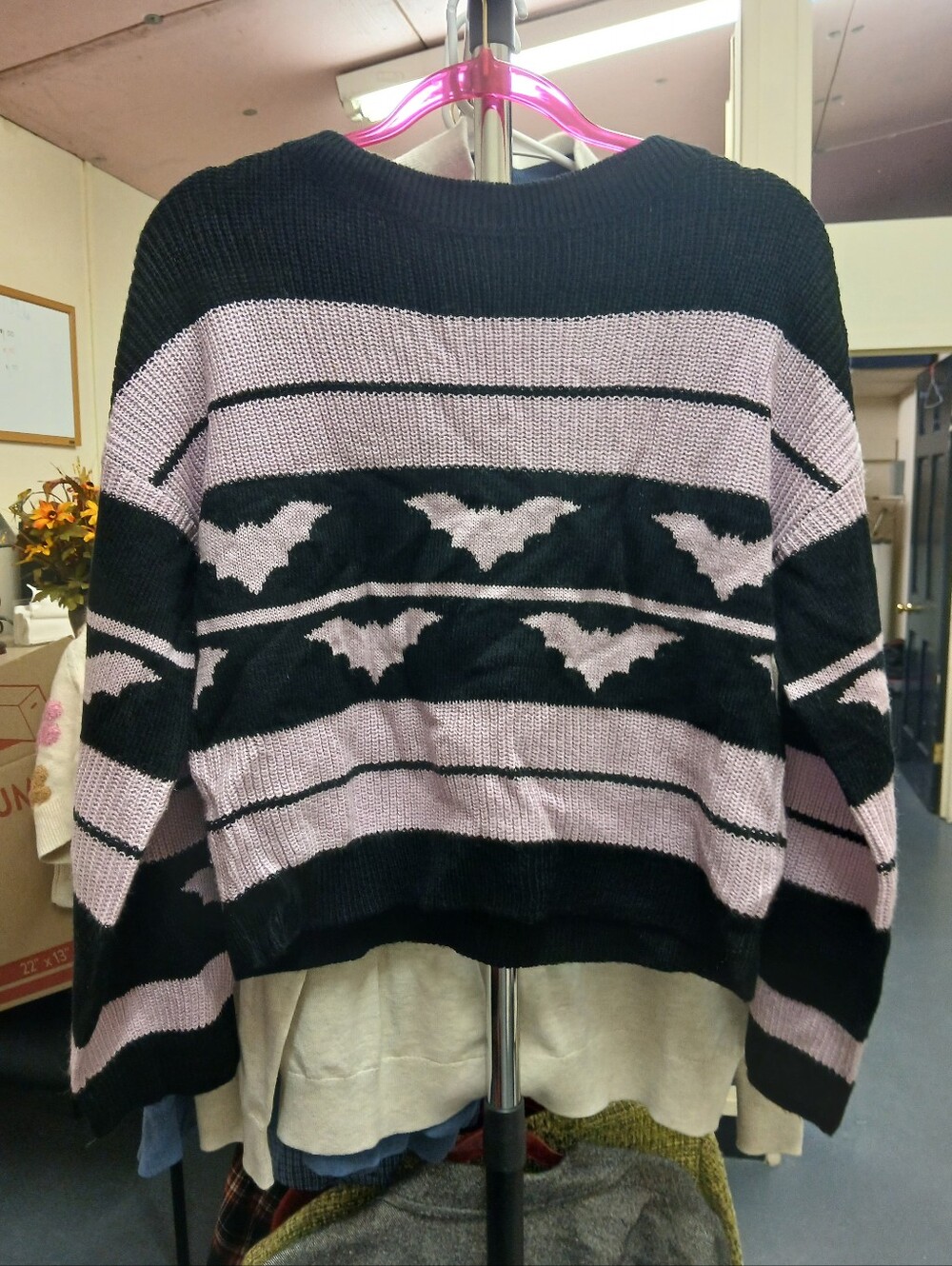 Hot Topic halloween Bat Sweater